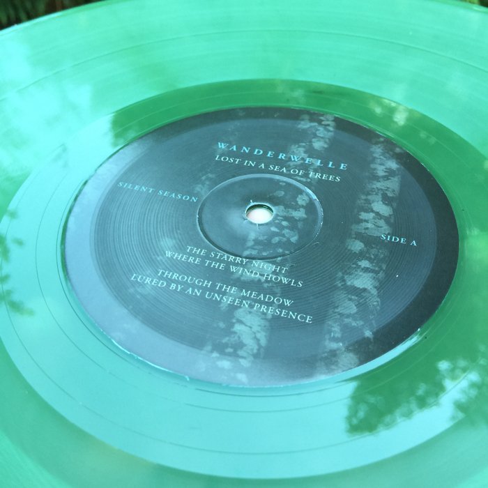 Translucent green vinyl detail — SSV11-Wanderwelle
