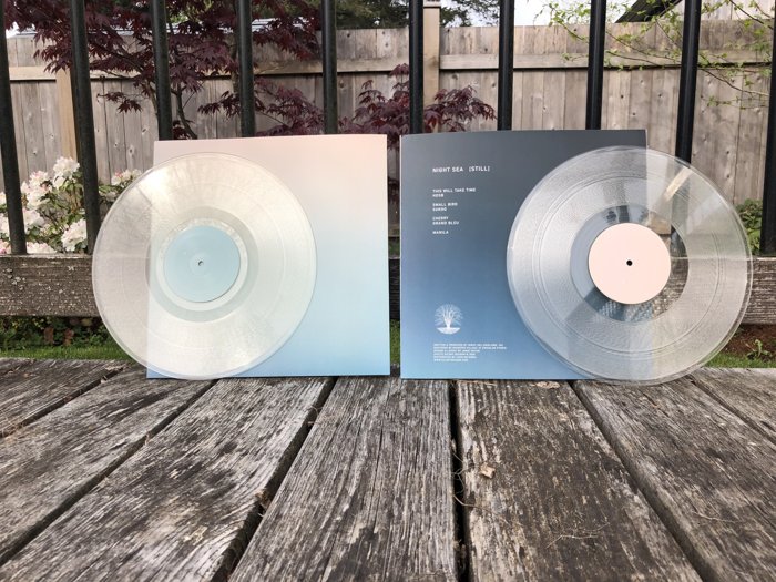 Night Sea clear vinyl and sleeves — SSV17-Night-Sea