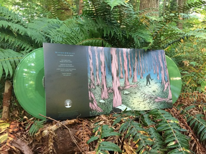 Lost in a Sea of Trees — gatefold and vinyl — SSV11-Wanderwelle