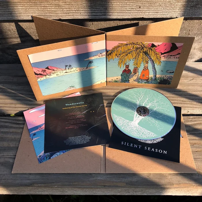 Wanderwelle — Gathering of the Ancient Spirits (SSV13), CD and illustrated packaging