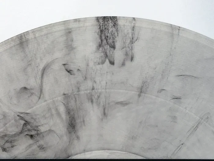 Submersion & Mon0 — Unison // Einklang (SSV14), translucent vinyl detail